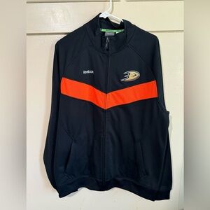 Reebok Anaheim Ducks zip up